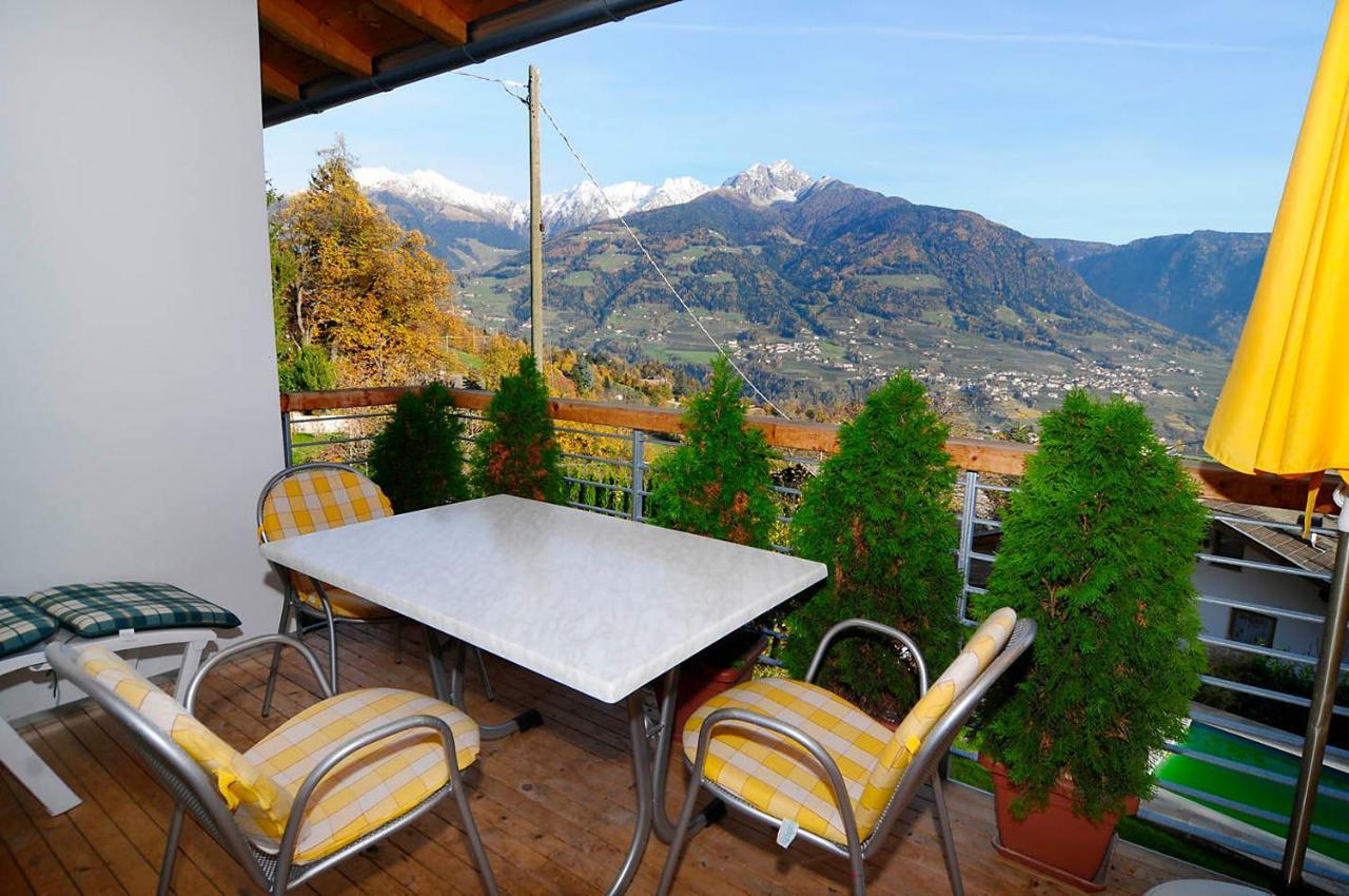 Haus Rosengarten Tirolo Luaran gambar